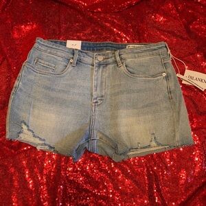 Jean Shorts blank NYC the Astor cut off shorts NEW Size 30